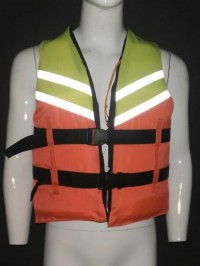 SKLJ002 Personal Design Splicing Lifejacket Manufacturing Fluorescent Lifejacket Floating Clothes Customized Reflective Lifejacket Lifejacket Supplier Oxford Cloth Lifejacket Price detail view-14